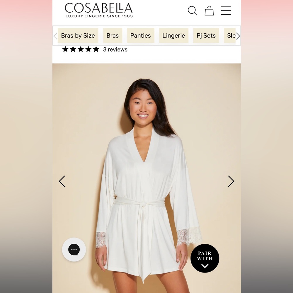 COSABELLA Robe. New with tags.